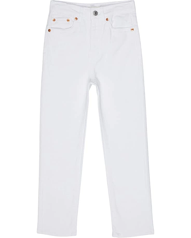 Levi's® Kids Ribcage Straight Ankle Jeans (Big Kids) - Image 5