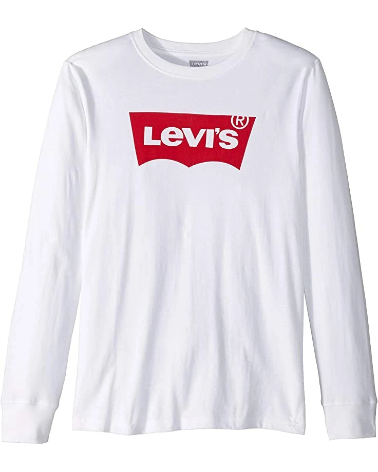 Levi's® Kids Long Sleeve Batwing T-Shirt (Big Kids) | Shirts & Tops - Image 5