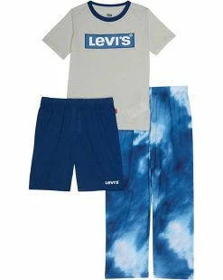 Levi's® Kids Pajama Three-Piece Set (Little Kids/Big Kids) | Sleepwear