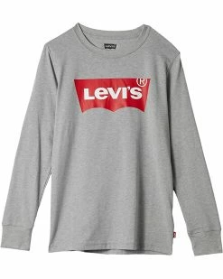 Levi's® Kids Long Sleeve Batwing T-Shirt (Big Kids) | Shirts & Tops