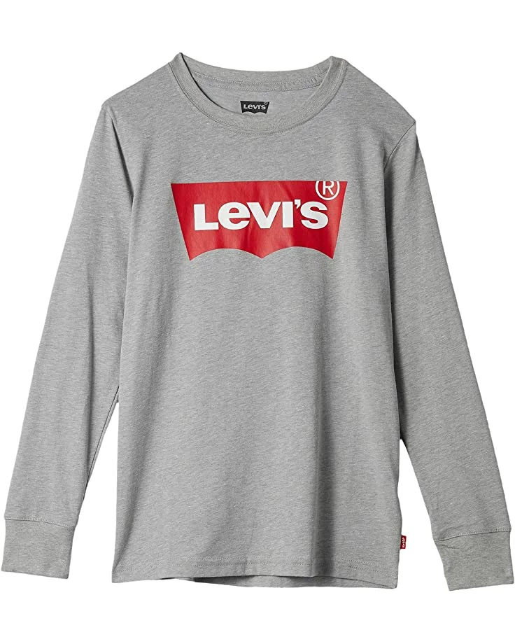Levi's® Kids Long Sleeve Batwing T-Shirt (Big Kids) | Shirts & Tops