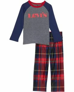 Levi's® Kids Pajama Two-Piece Set (Little Kids/Big Kids) | Sleepwear