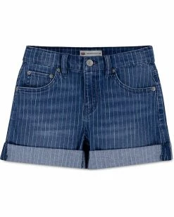 Levi's® Kids Girlfriend Fit Shorty Shorts (Big Kids)