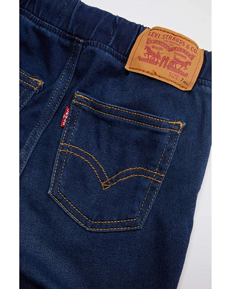 Levi's® Kids Elastic Waistband Pull-On Shorts (Little Kids) - Image 2