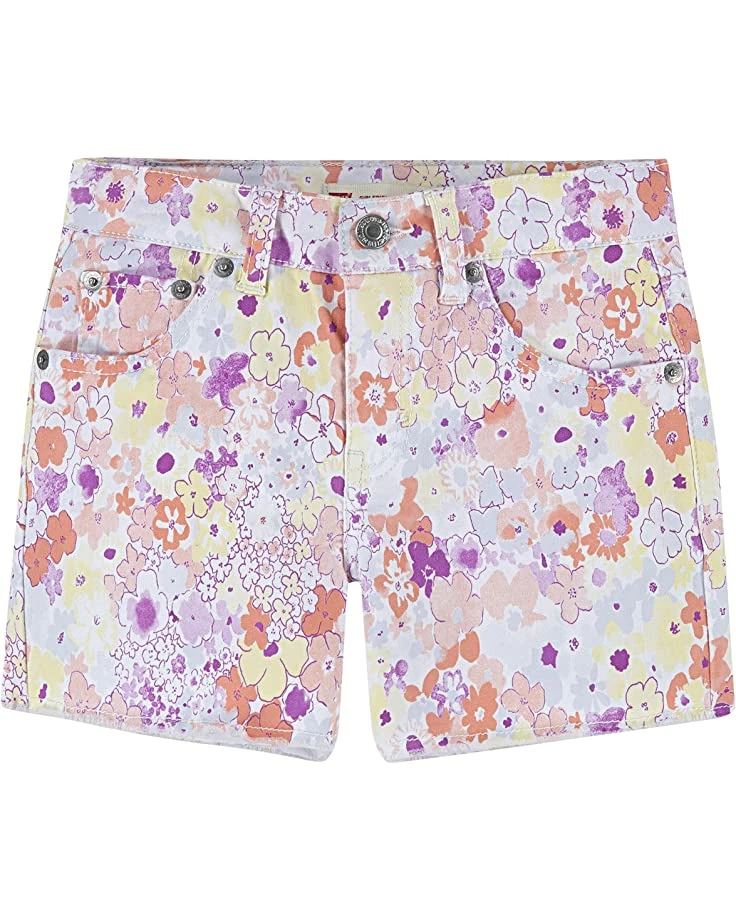 Levi's® Kids Girlfriend Fit Shorty Shorts (Big Kids)