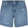 Levi's® Kids Denim Midi Shorts (Big Kids)